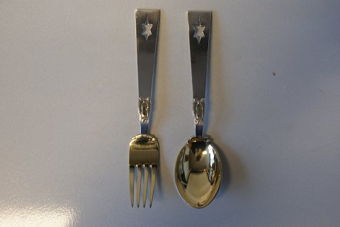 Christmas Spoon / Fork 1940 A. Michelsen
The shepherds in the field