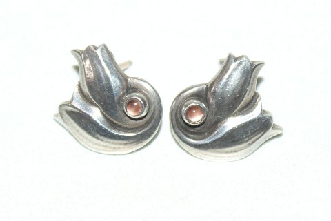 Georg Jensen Year 1999 Earrings, Silver with Moonlight
SOLD