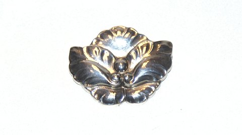 Georg Jensen Brooch with Silver Stone # 107