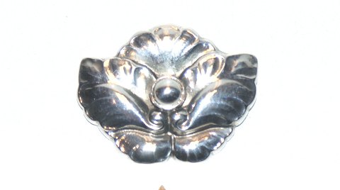 Georg Jensen Brooch with Silver Stone # 107