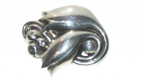 Georg Jensen Brooch with Moon stone # 100C
SOLGT