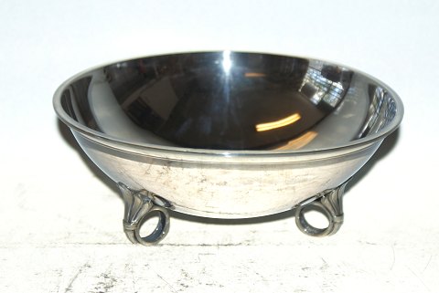 Silver bowl with three feet