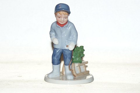 Kongelig Figur, Peter (Dreng med juletræ på kælk) 2005 web 5751