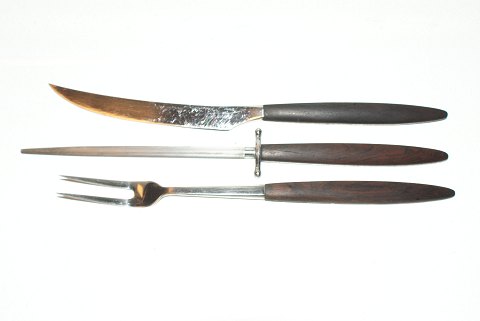 Carving Set with Rosewood Handle