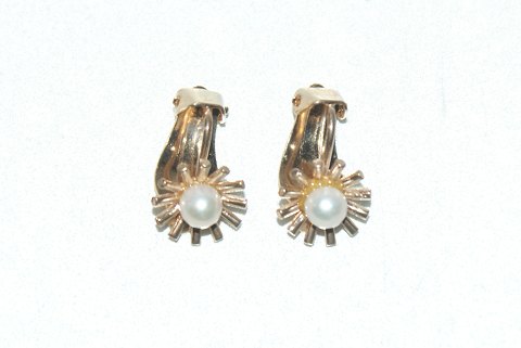 Earrings with clips14 Karat Gold