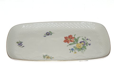 Bing and Grondahl Saxon Flower, tray for sugar and cream