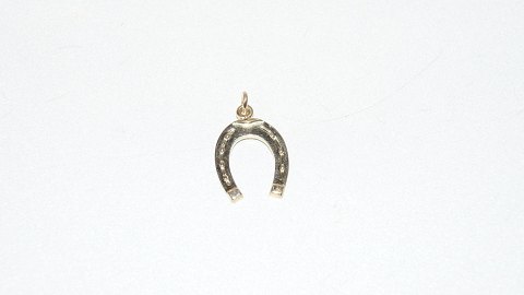 Elegant pendant horseshoe 14 carat Gold