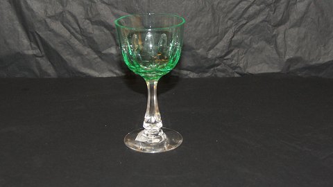 Hvidvinsglas Grøn #Derby Glas fra Holmegaard
Højde 12 cm 
