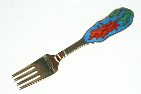 Christmas fork 1994 A.Michelsen
Christmas cactus
Design: Poul Janus Ipsen
Gilded sterling silver
Beautiful and well maintained condition.