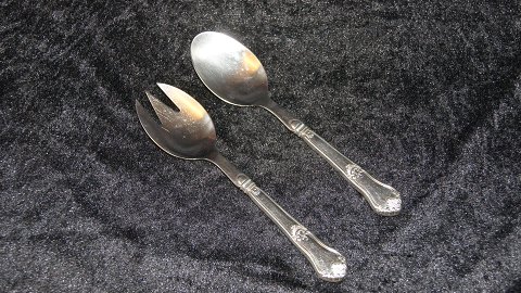 Salad set #Rosenholm silver cutlery
Length 18 cm
Nice and well maintained condition