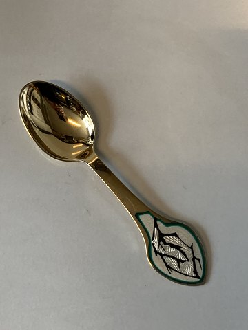 Christmas fork # 1997 A.Michelsen
The burning thorn bush
Gilded sterling silver
Length 16.4 cm