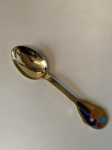 Christmas fork # 2000 A.Michelsen
Heartbeat
Gilded sterling silver
Length 16.4 cm