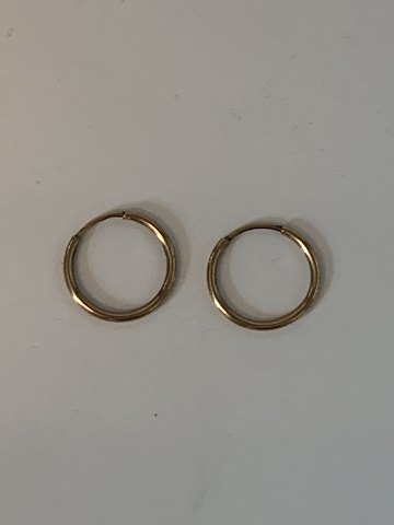 Elegant earrings in 8 karat gold
Stamped 333
Measures 14.69 mm