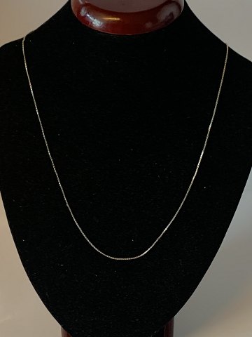 Elegant necklace in 14 carat white gold
Stamped 585
Length 45 cm approx