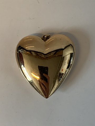 Hjerte Vedhæng 14 karat Guld
Stemplet 585
Højde 5,2 cm
Brede 4,3 cm ca
