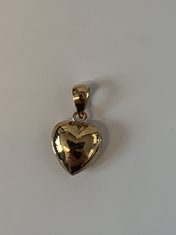 Heart pendant in 8 karat gold
Stamped 333
Height 16.91 mm