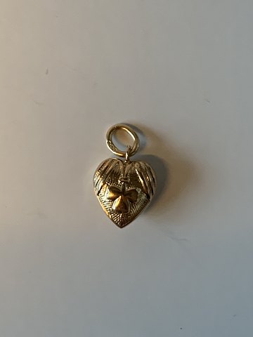 Heart pendant 14 carat Gold
Stamped 585
Height 16.71 mm