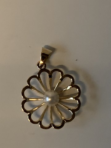 Pendant Pearl 14 carat gold
Stamped 585
Height 34.42 mm