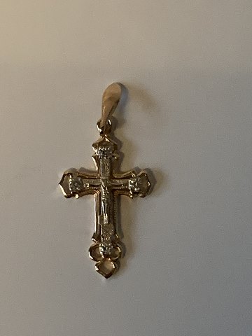Cross Pendant 14 carat Gold
Stamped 585
Height 37.82 mm