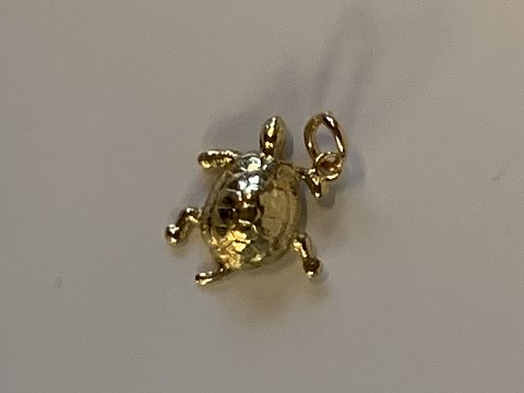 Skildpadde Vedhæng/charms 14 karat guld
Stemplet 585
Højde 20,91 mm ca