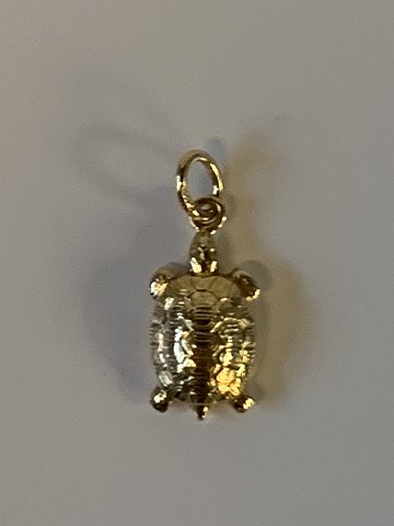 Turtle Pendant/charms 14 carat gold
Stamped 585
Height 22.42 mm