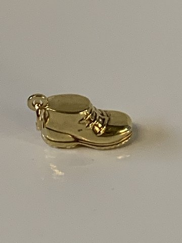 Støvle Vedhæng/charms 14 karat guld
Stemplet 585
Højde 20,18 mm ca