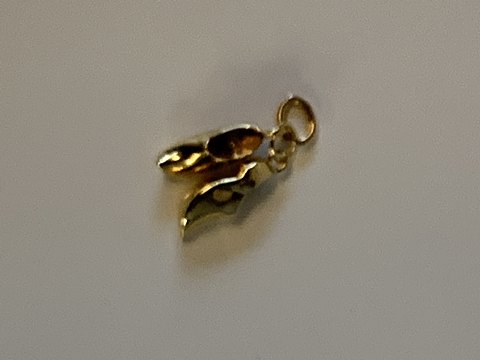 Sko Vedhæng/charms 14 karat guld
Stemplet 585
Højde 19,65 mm ca