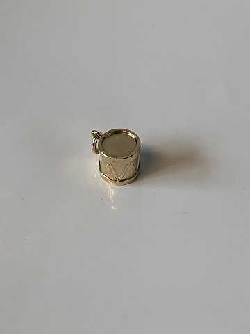 Charms/Vedhæng 14 karat guld
Stemplet 585
Måler 9,45 mm ca