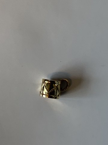 Charms/Vedhæng 14 karat guld
Stemplet 585
Måler 8,32 mm ca