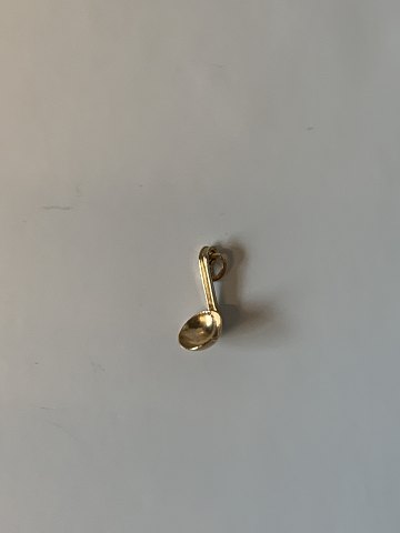 Scoop Pendant/Charms in 14 carat gold
Stamped 585
Height 17.17 mm