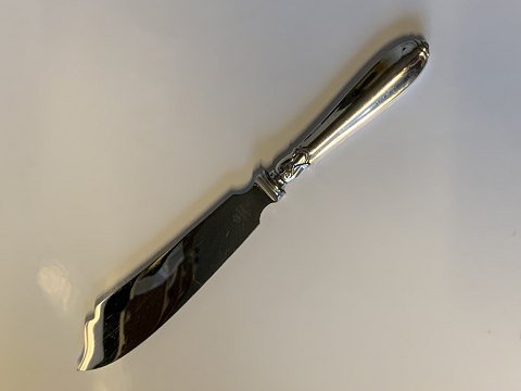 Lagkagekniv #Øresund i Sølv
Længde 28 cm ca