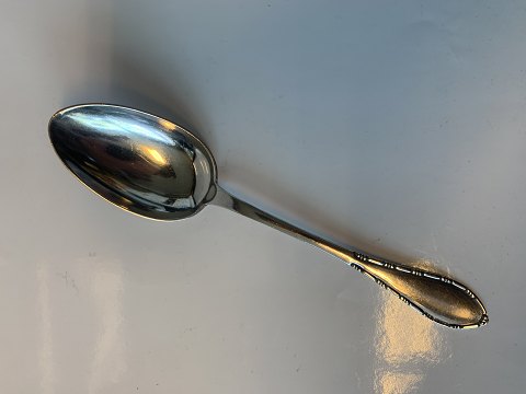 Lunch spoon / Dessert spoon New Perle Series 5900, (Bead Cohr) Danish silver 
cutlery
Fredericia silver
Length cm. 17.6 cm