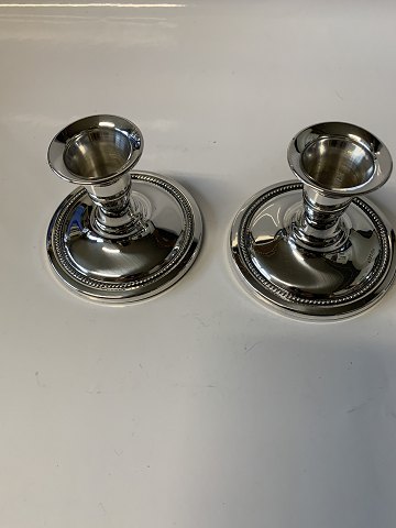 Candlesticks from Svend Toxværd in 830 three-tower silver.