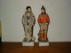Two Royal Copenhagen Overglaze Figurines, Man & Woman Greenland