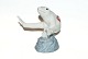Royal Copenhagen Figurine, White Frog with kisses