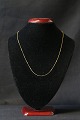 Armor facet necklace in 9 carat gold
Length 46 cm
Stamped 375