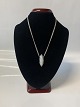 Silver necklace with pendant
Stamped 925S, length 42 cm.
