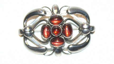 Georg Jensen Brooch with Red stones # 161
SOLD