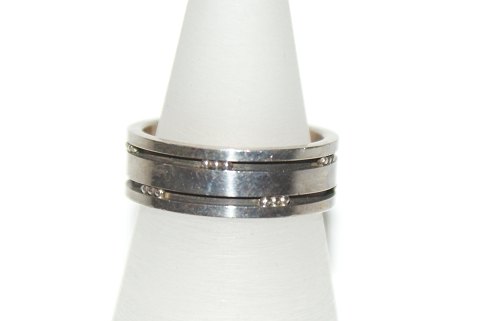 Georg Jensen Silver Ring
stamp; # 60D, Georg Jensen, 925 S Denmark
Size: 57, 18.1 mm.