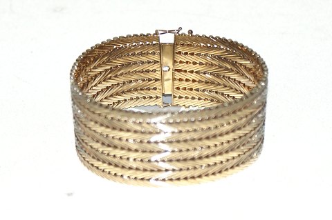 Geneva Bracelet 4 Rows 14K Gold