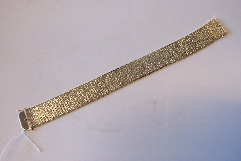 Brick Bracelets 17 rows, 14 Karat Gold