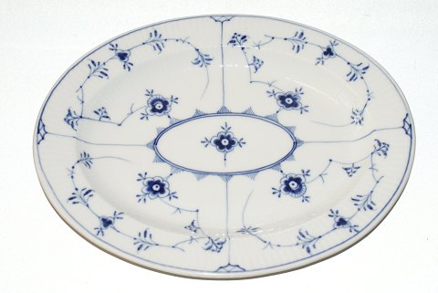 Royal Copenhagen Blue Fluted Plain, Oval dish, thick edge
