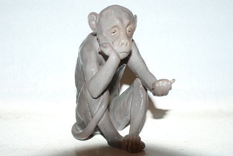 Bing & Grondahl Figure of Monkey
Performed by : 
Dahl Jensen
Dec. Number 1510