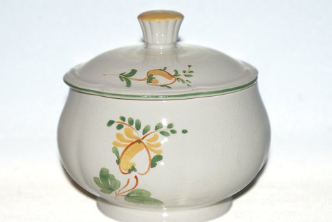 May Sugar bowl, fungis 
Royal Copenhagen Aluminia
Sold