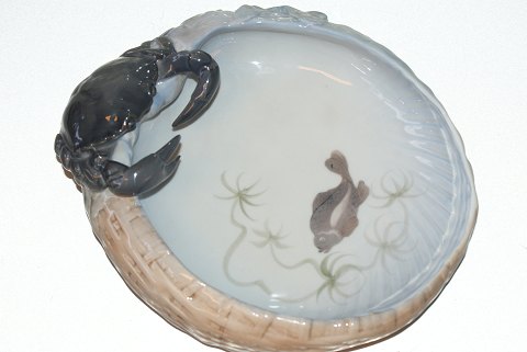 Large Royal Ashtray with crab and fish
SOLD