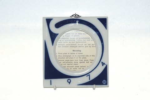 Royal Copenhagen porcelain frame in 1974
SOLD