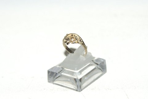 Elegant dame ring   i 14 karat guld
web 7506    SOLGT