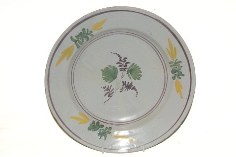 Antique Kellinghusen faience around dish, 19th century.