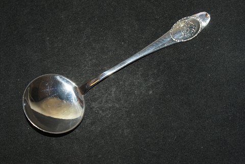 Petit Four Spoon Medalion Silver with engraved initials