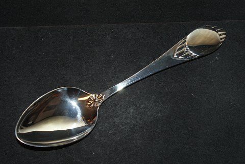 Dinner spoon, 
Træske 
(Wooden spoon) Silver
Cohr Silver
Length 21 cm.